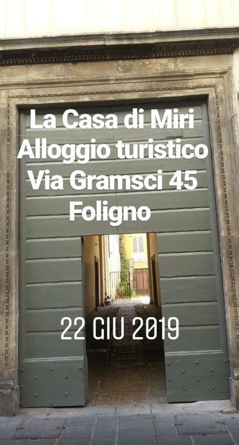 La Casa Di Miri Apartment Foligno Ngoại thất bức ảnh